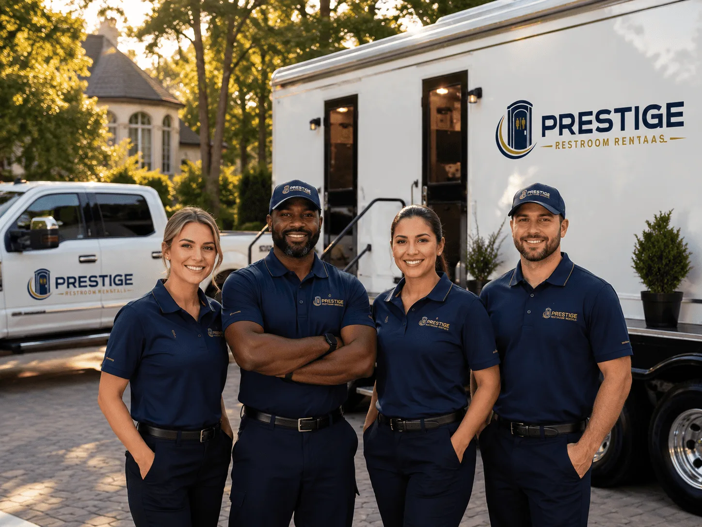 Trusted Luxury Portable Restrooms company in Bay, AR